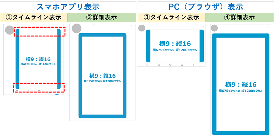 テスト表示画像：縦長画像アスペクト比「9:16」の表示